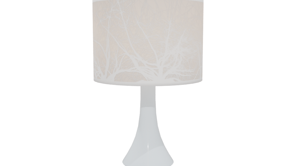 Stylish Touch Table Lamp 3D - Professional 3D Model Render 5