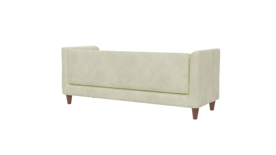 Stylish Modern Fabric Sofa 3D - Professional 3D Model Render 6