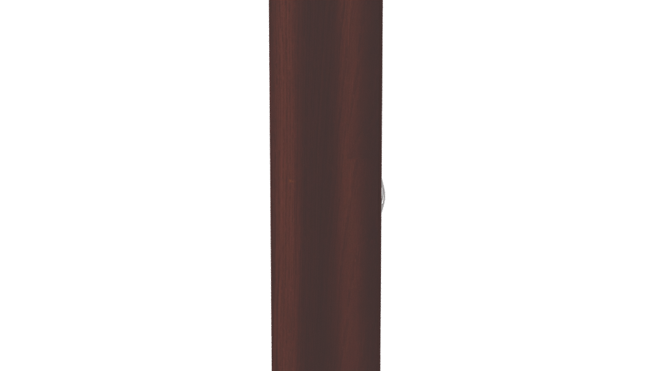 Elegant Wooden Storage Cabinet 3D - Professional 3D Model Render 8