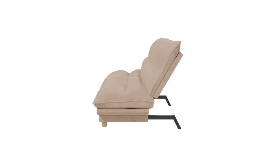 Stylish Minimalist Sofa Model - Professional 3D Model Render 2
