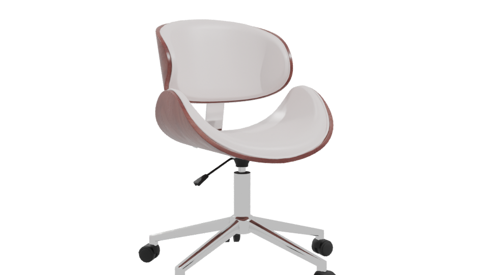 Sleek Modern Office Chair 3D - Professional 3D Model Render 10