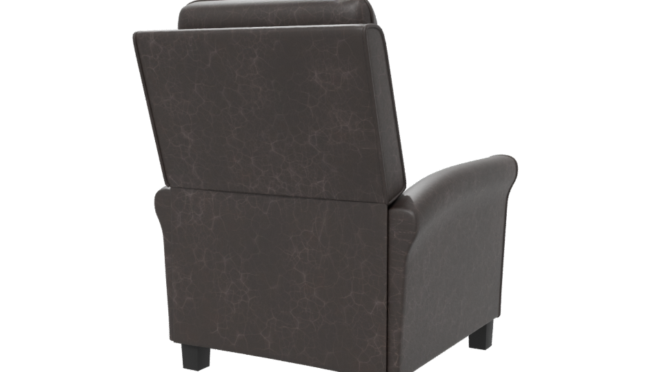 Stylish Recliner Chair Model 3D - Professional 3D Model Render 6