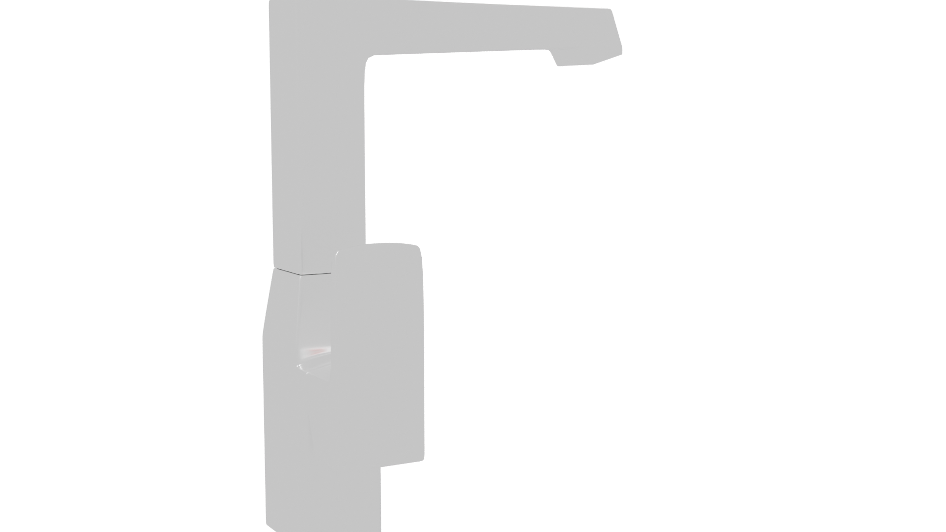 Sleek Modern Wall-Mounted Device - Professional 3D Model Render 7