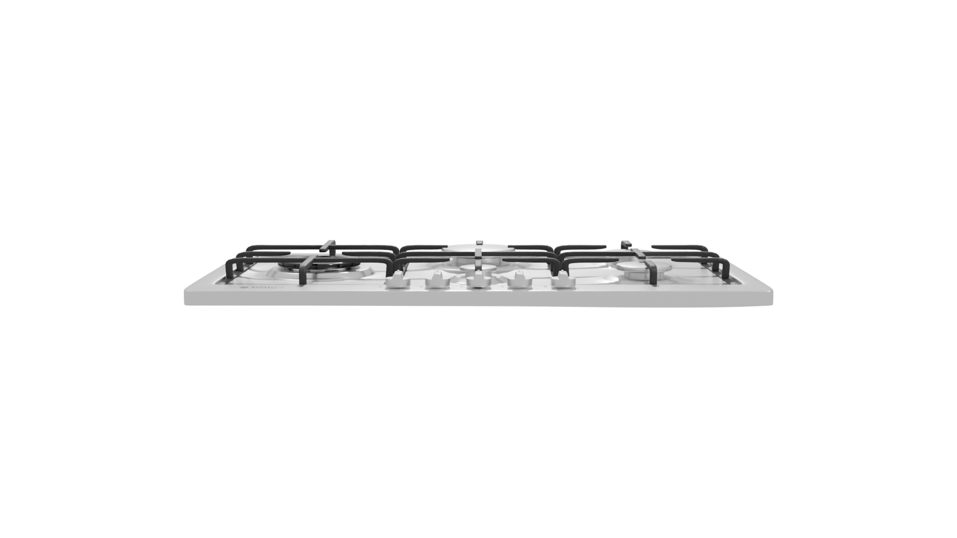 Sleek Gas Cooktop 3D Model - Professional 3D Model Render 11