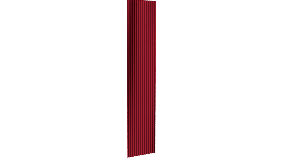 Stylized Vertical Bar Model - Professional 3D Model Render 4