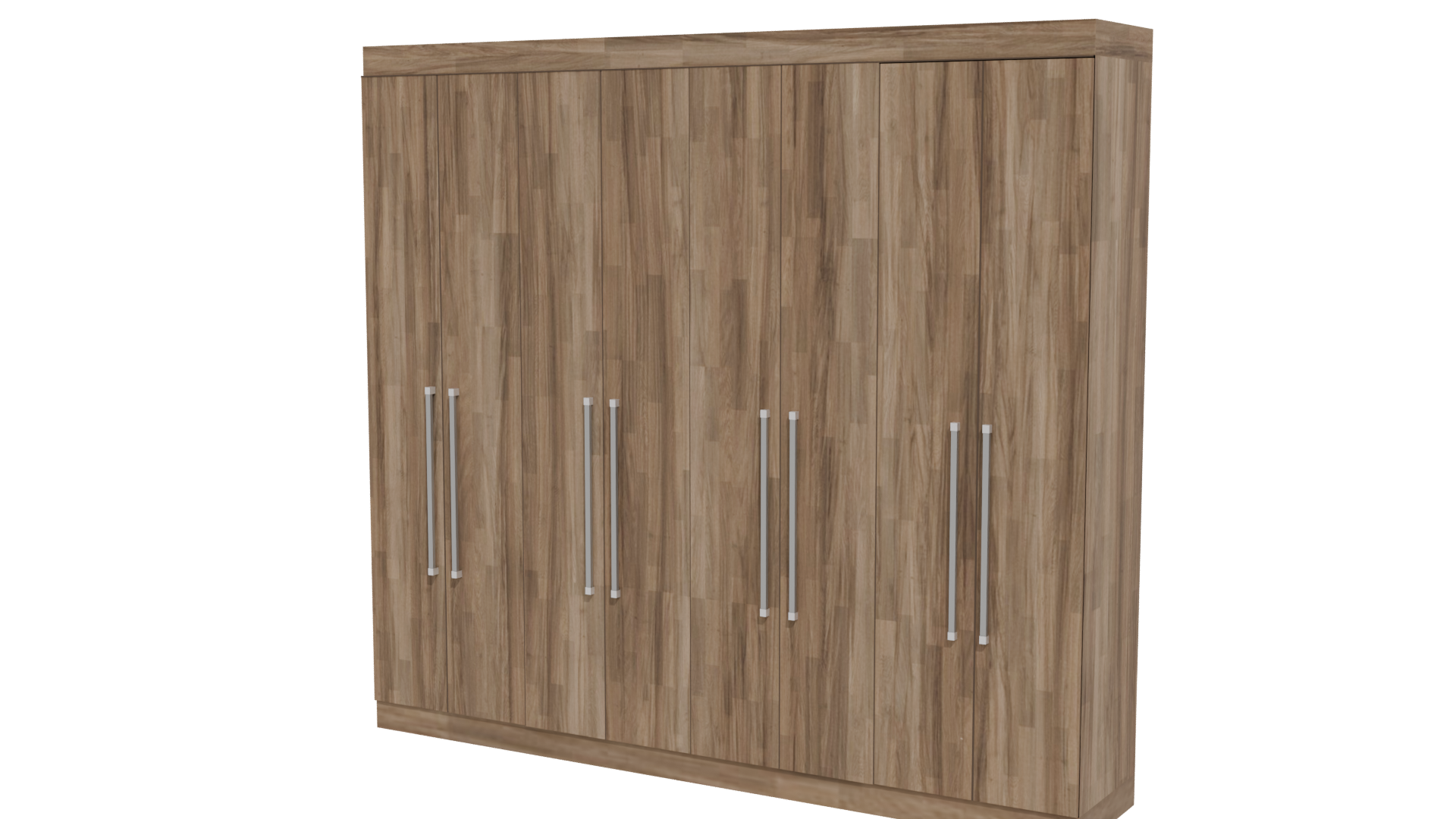 Stylish Wooden Cabinet 3D Model - Professional 3D Model Render 12