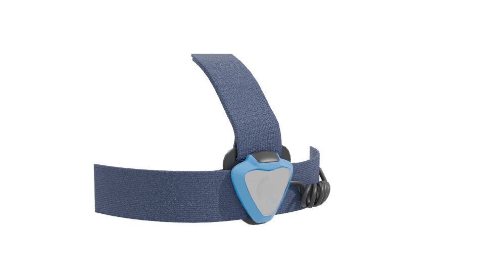 Stylish LED Headlamp Model - Professional 3D Model Render 10