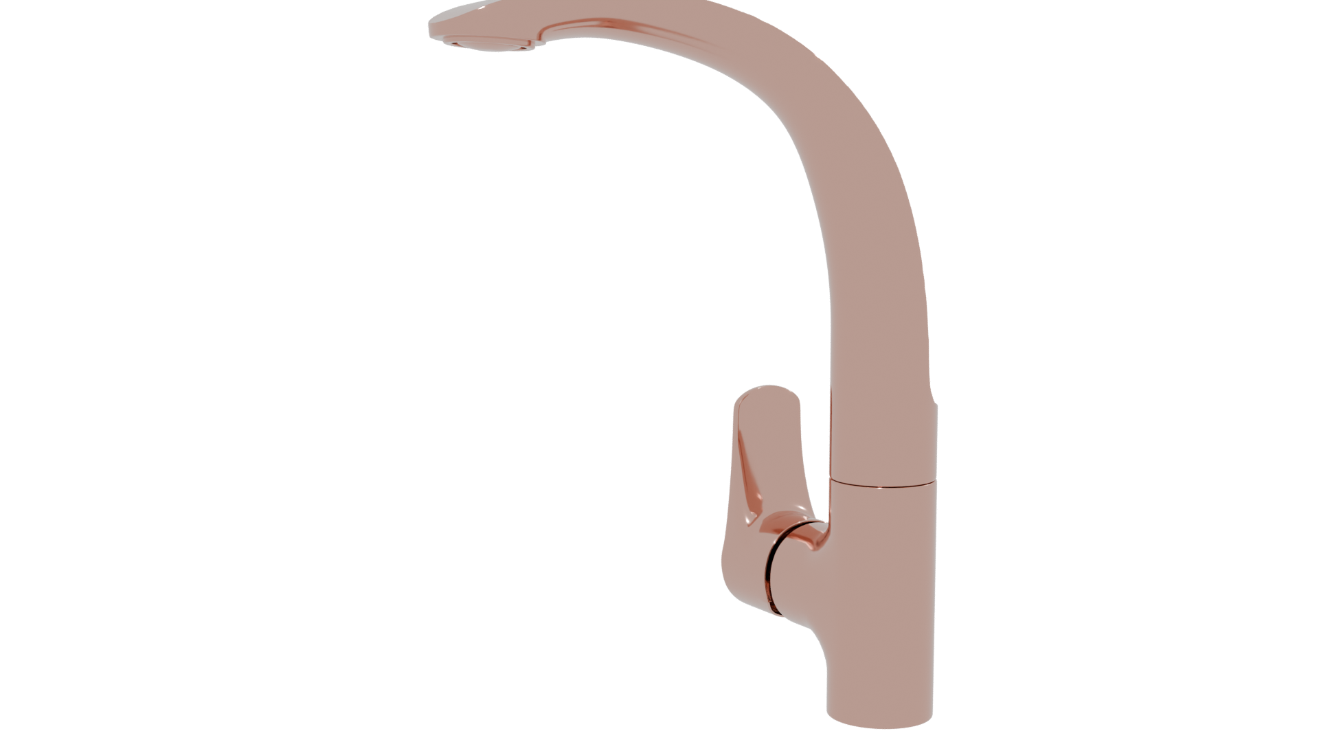 Stylish Copper Sink Drain Model - Professional 3D Model Render 13