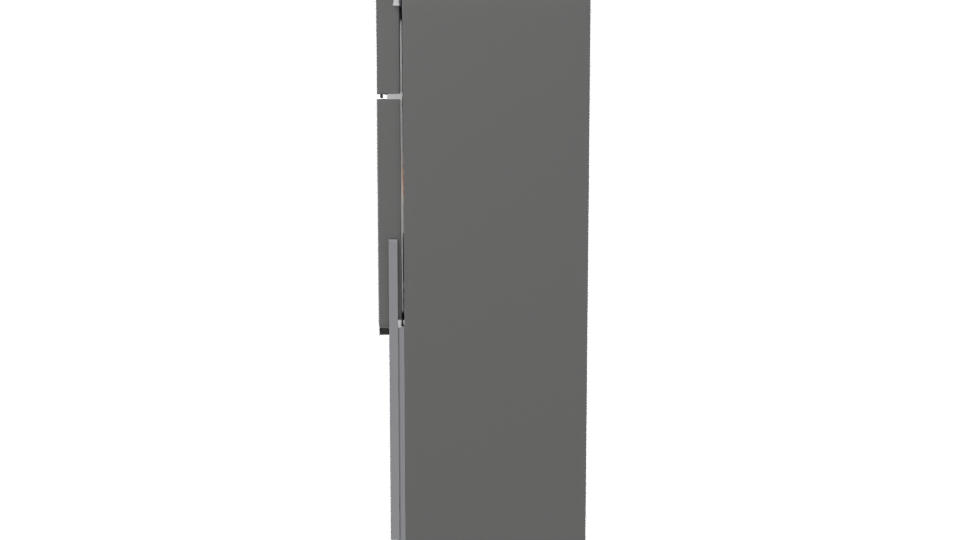 Sleek Refrigerator 3D Model - Professional 3D Model Render 2