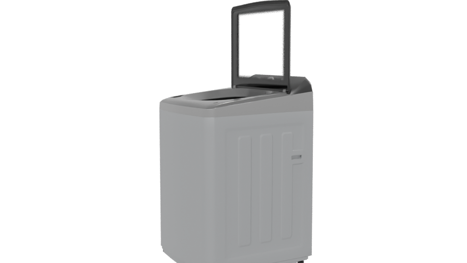 Top Loading Washing Machine 3D - Professional 3D Model Render 13