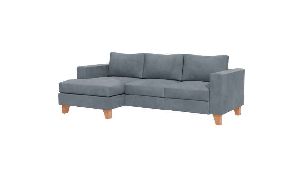 Stylish Modular Sectional Sofa 3D Model - Professional 3D Model Render 12