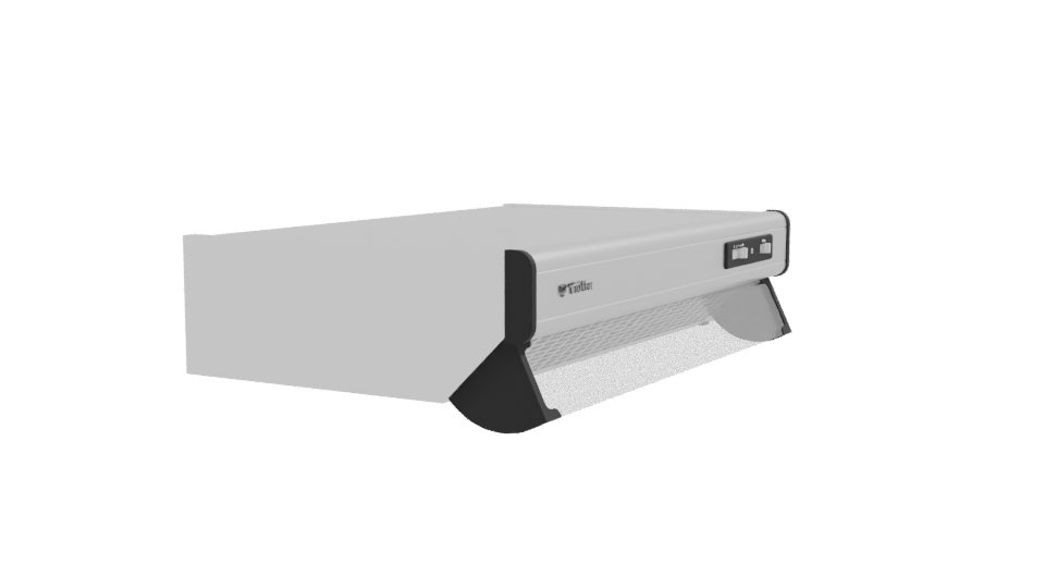 Conventional Kitchen Exhaust Hood 3D - Professional 3D Model Render 9