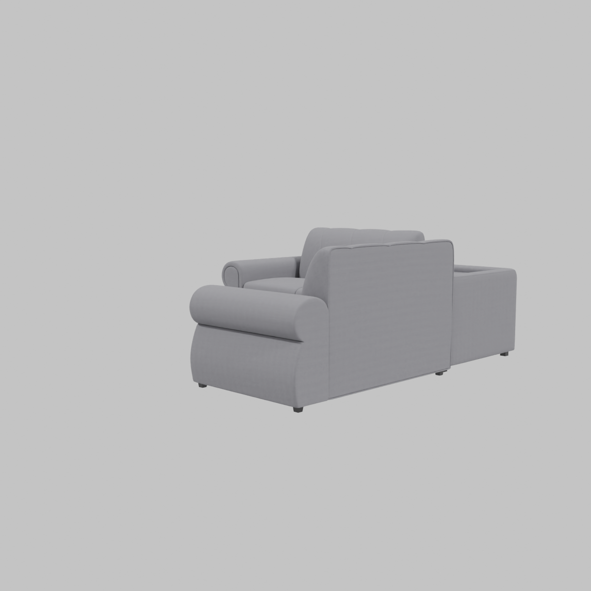 Sala Esquinera Modena Contemporánea 3 Piezas