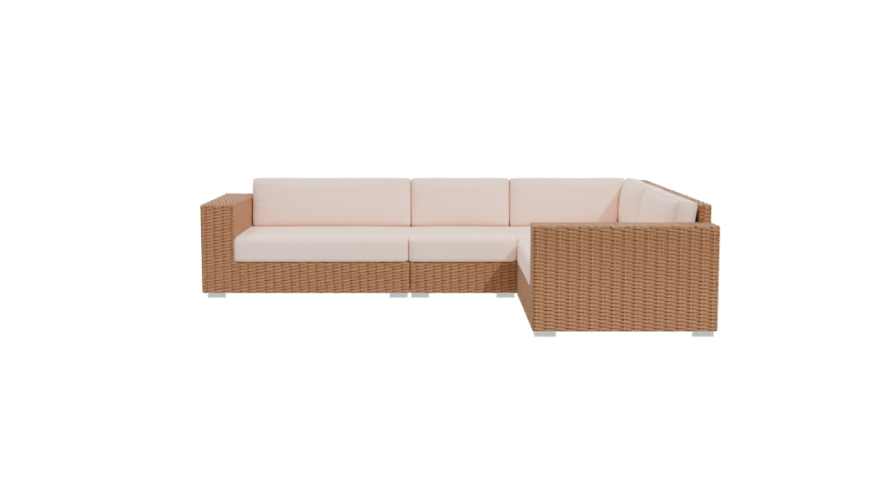 Pucusana Sectional Sofa Model 3D - Professional 3D Model Render 11