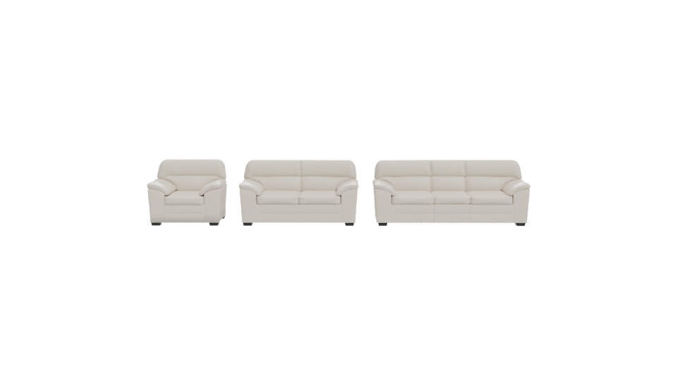 Elegant Modern Sofa Set 3D - Professional 3D Model Render 11