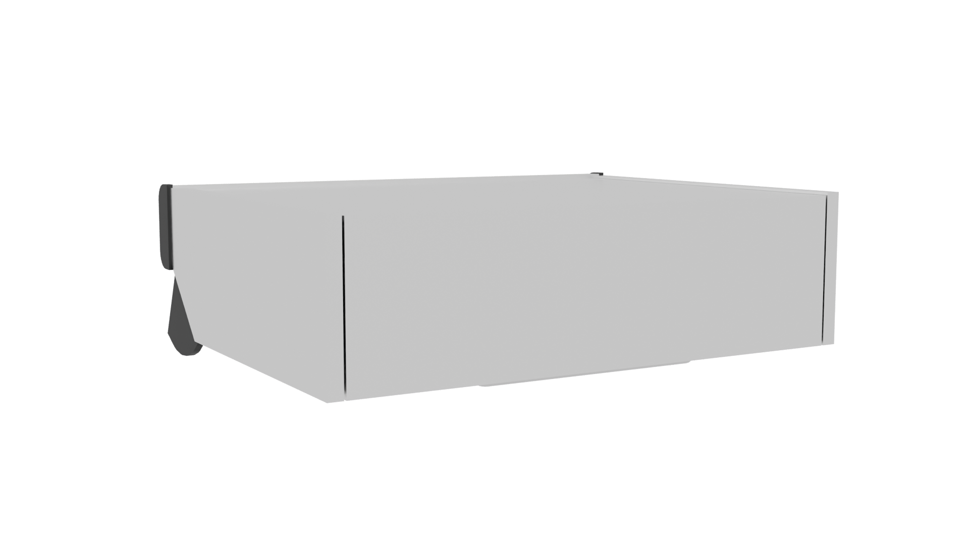 Conventional Range Hood 3D Model - Professional 3D Model Render 4