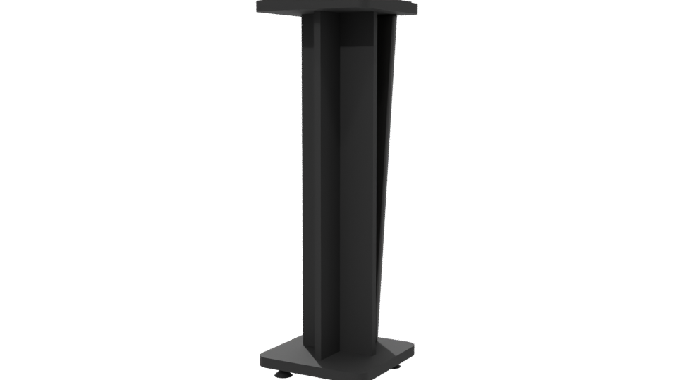 Stylish Modern Display Stand 3D - Professional 3D Model Render 6
