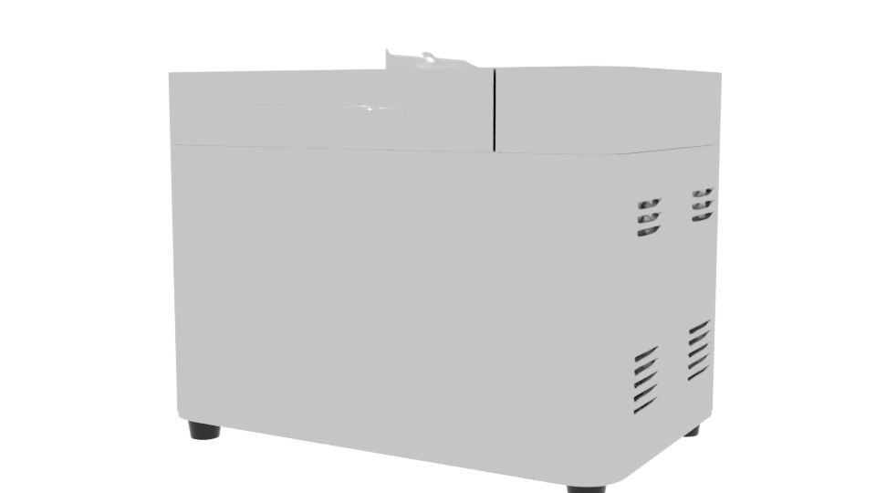 Stylish Kitchen Appliance 3D Model - Professional 3D Model Render 12