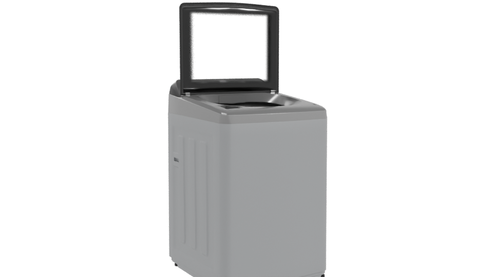 Top Loading Washing Machine 3D - Professional 3D Model Render 10