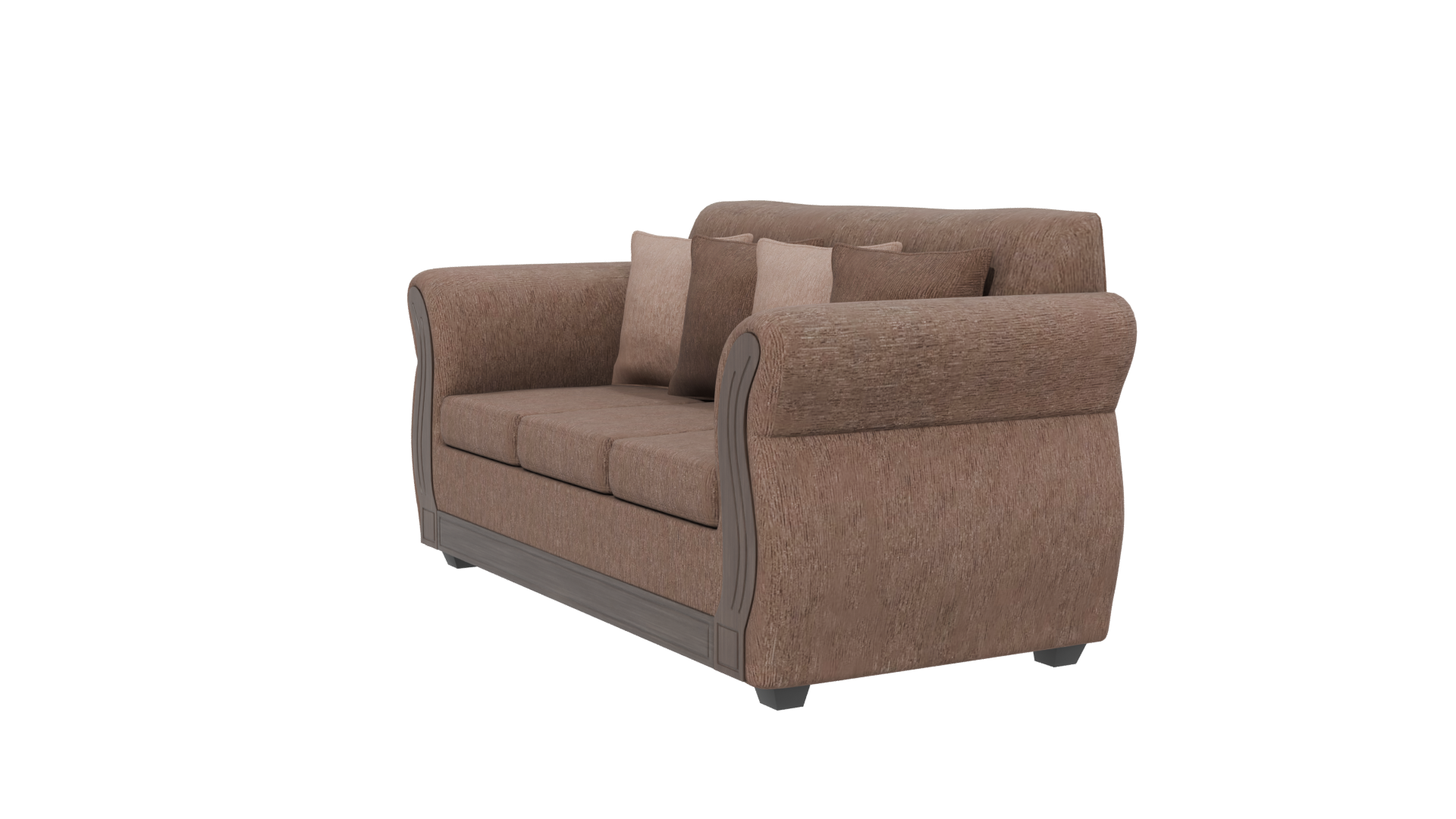 Essenza David-S Three-Seat Sofa 3D - Professional 3D Model Render 13