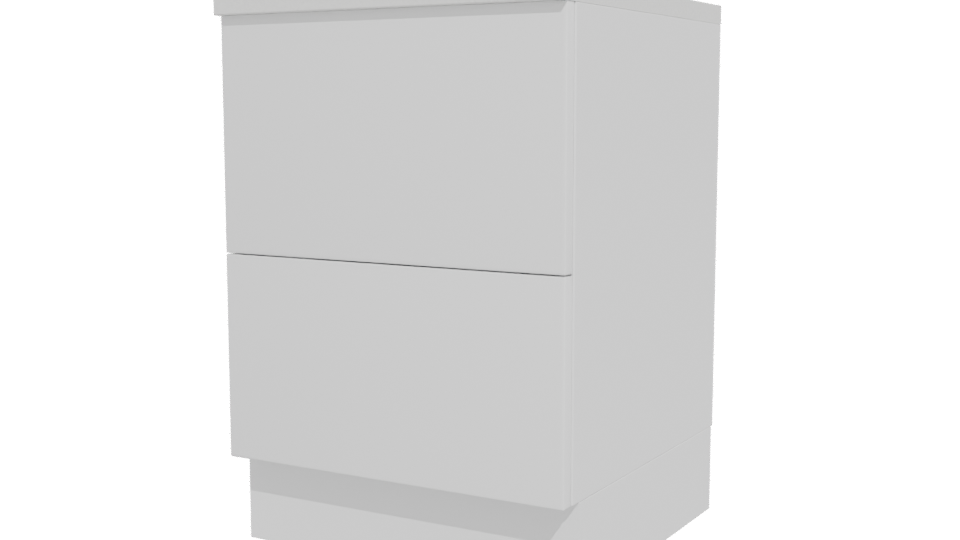 Contemporary Minimalist Storage Chest - Professional 3D Model Render 12