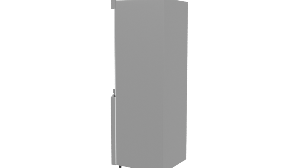 Sleek Refrigerator 3D Model - Professional 3D Model Render 3