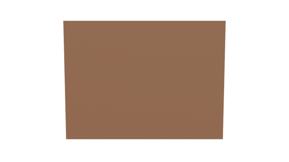 Stylish Corkboard Wall Display 3D Model - Professional 3D Model Render 5