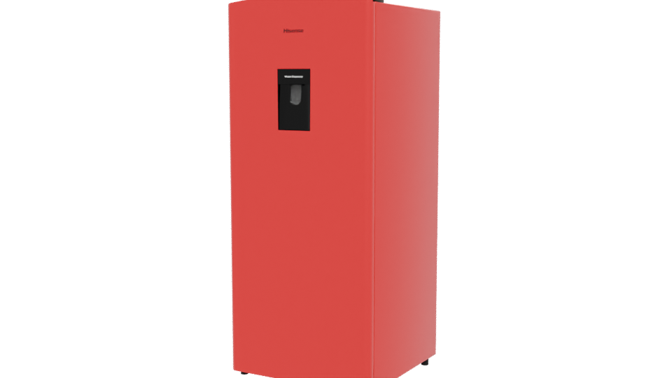 Stylish Retro Refrigerator 3D Model - Professional 3D Model Render 12