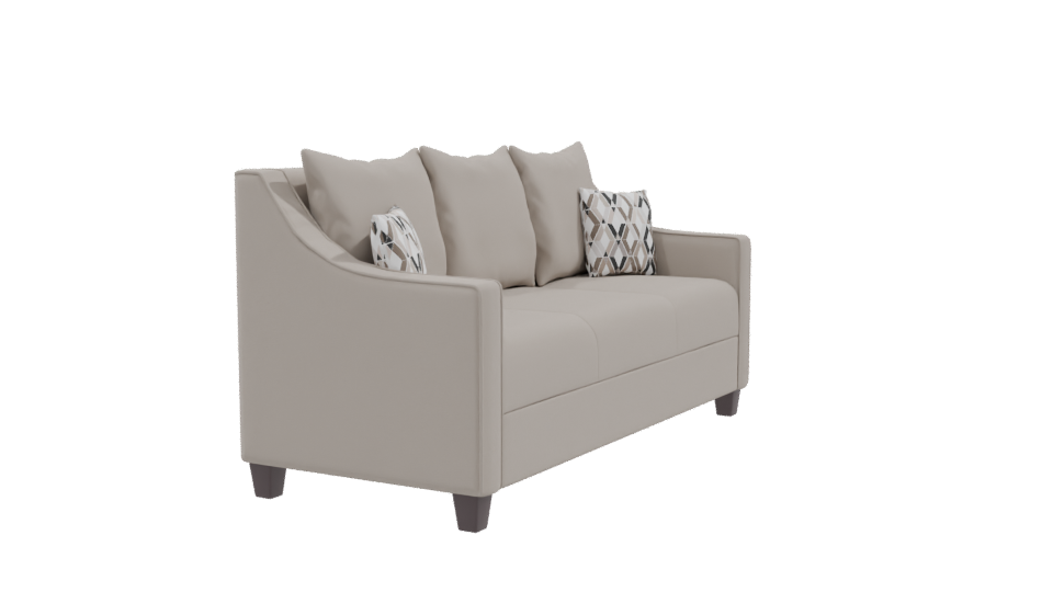 Stylish Modern Sofa 3D Model - Professional 3D Model Render 9