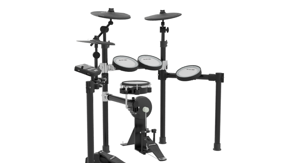 Electronic Drum Kit 3D Model - Professional 3D Model Render 10