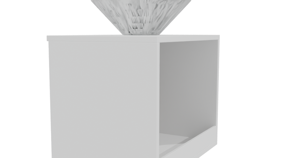 Stylish Modern Bathroom Vanity 3D - Professional 3D Model Render 3