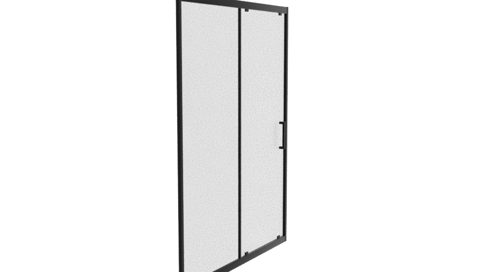 Sliding Door 150x190 cm Model - Professional 3D Model Render 9