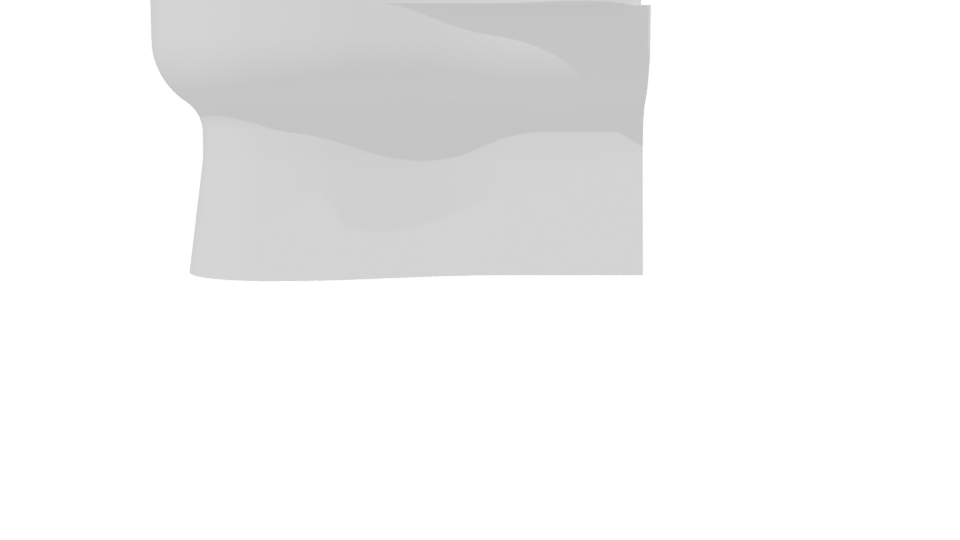 Contemporary Toilet Ceramic Model - Professional 3D Model Render 2