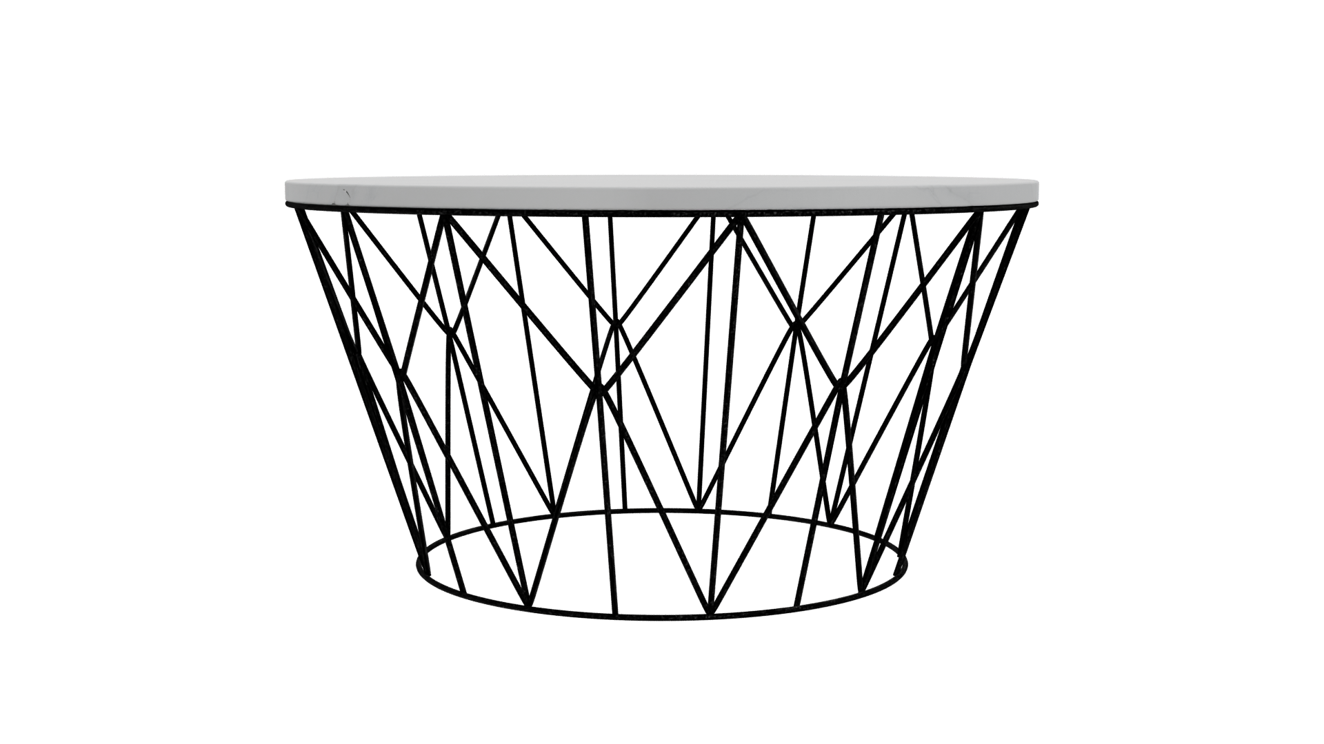 Stylish Round Coffee Table 3D - Professional 3D Model Render 23