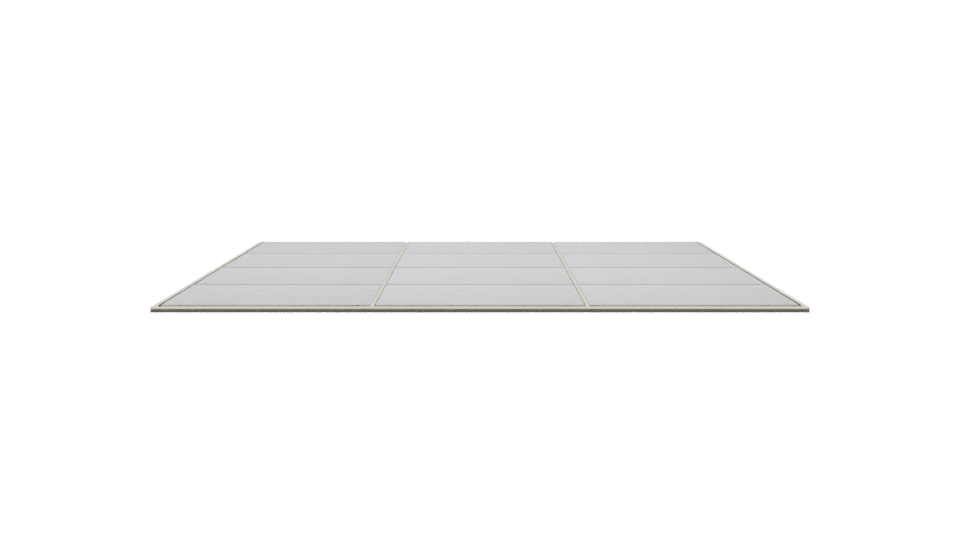 Elegant White Tile Floor 3D - Professional 3D Model Render 8