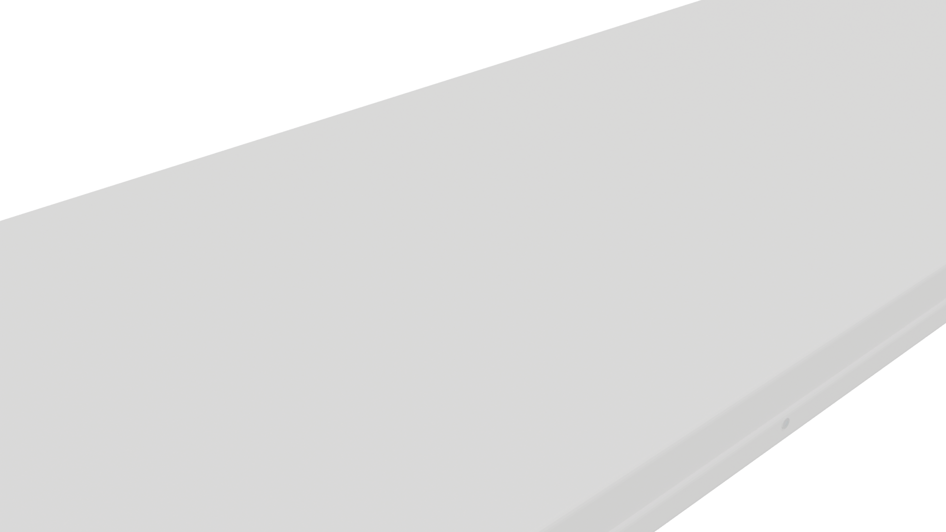 Minimalist Flat Shelf 3D Model - Professional 3D Model Render 5