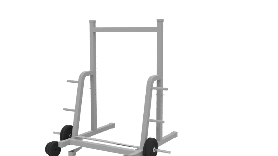 Adjustable Weight Bench 3D Model - Professional 3D Model Render 6