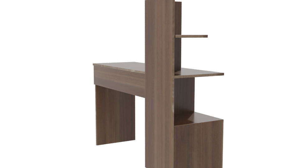 Stylish Modern Office Desk 3D - Professional 3D Model Render 7