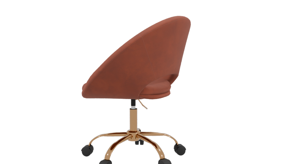 Stylish Modern Office Chair 3D - Professional 3D Model Render 3