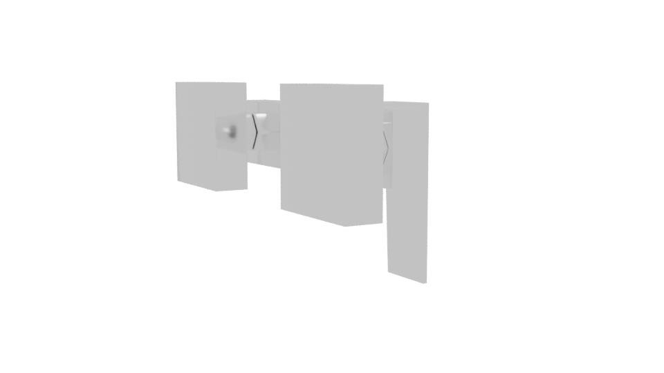 Contemporary Wall Mounted Faucet 3D - Professional 3D Model Render 7