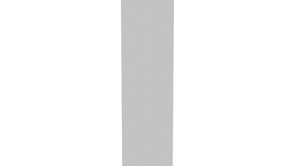 Minimalist Double Door Cabinet 3D - Professional 3D Model Render 8