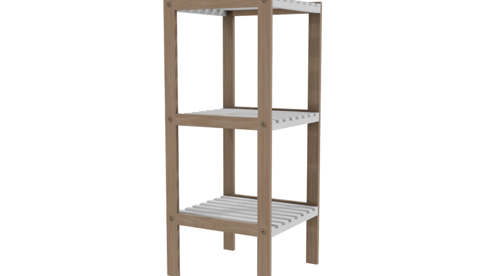 Repisa Mad 2 Band 3D Model - Professional 3D Model Render 9