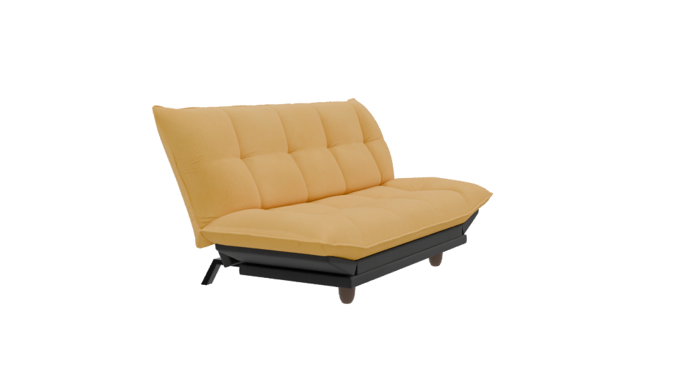 Modern Futon Pillow 3D Model - Professional 3D Model Render 9