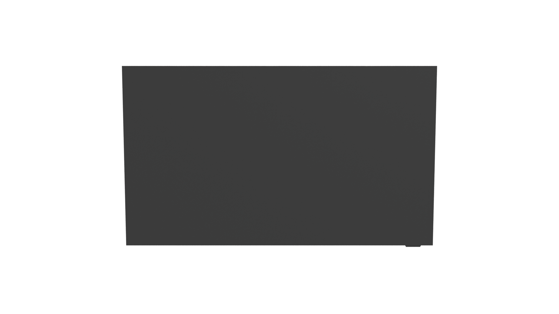 Sleek Modern Flat Screen TV - Professional 3D Model Render 11