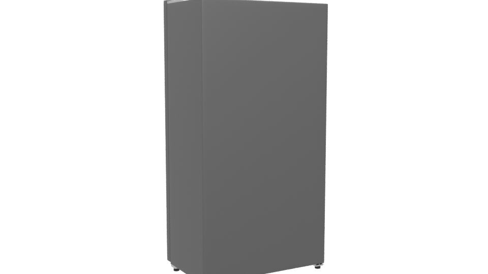 Sleek Modern Refrigerator 3D - Professional 3D Model Render 4