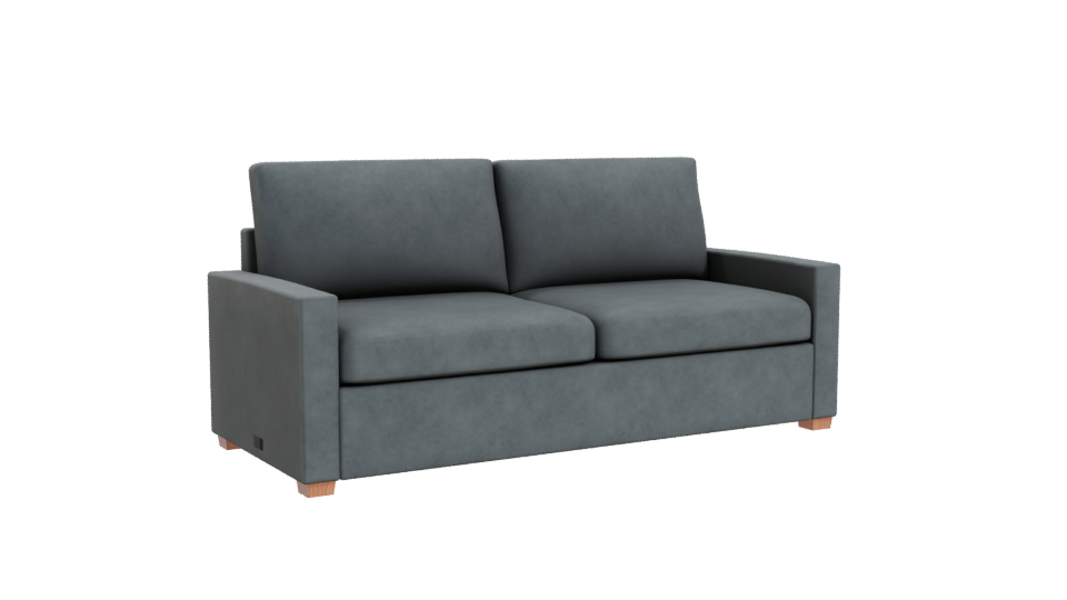 Contemporary Fabric Sofa Model - Professional 3D Model Render 10