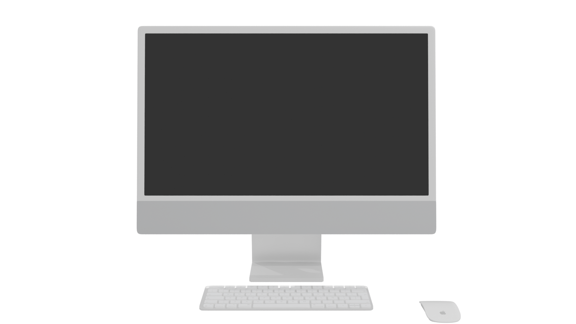 iMac Ret 4.5K 3D Model - Professional 3D Model Render 11