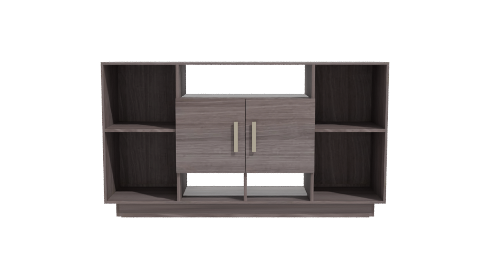 Stylish Modern TV Stand 3D - Professional 3D Model Render 11