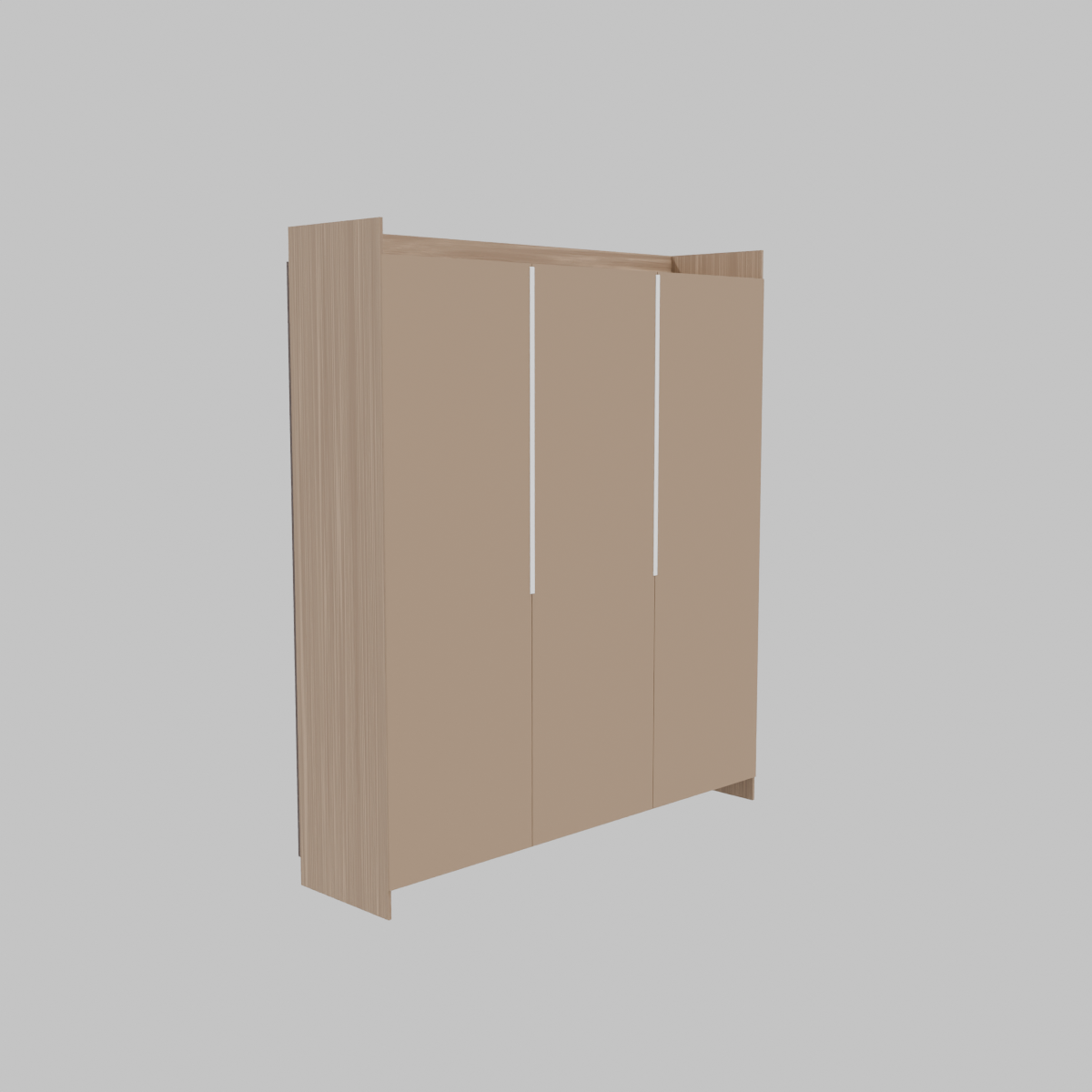 Clóset 6 Puertas Bariloche 2 Cajones 