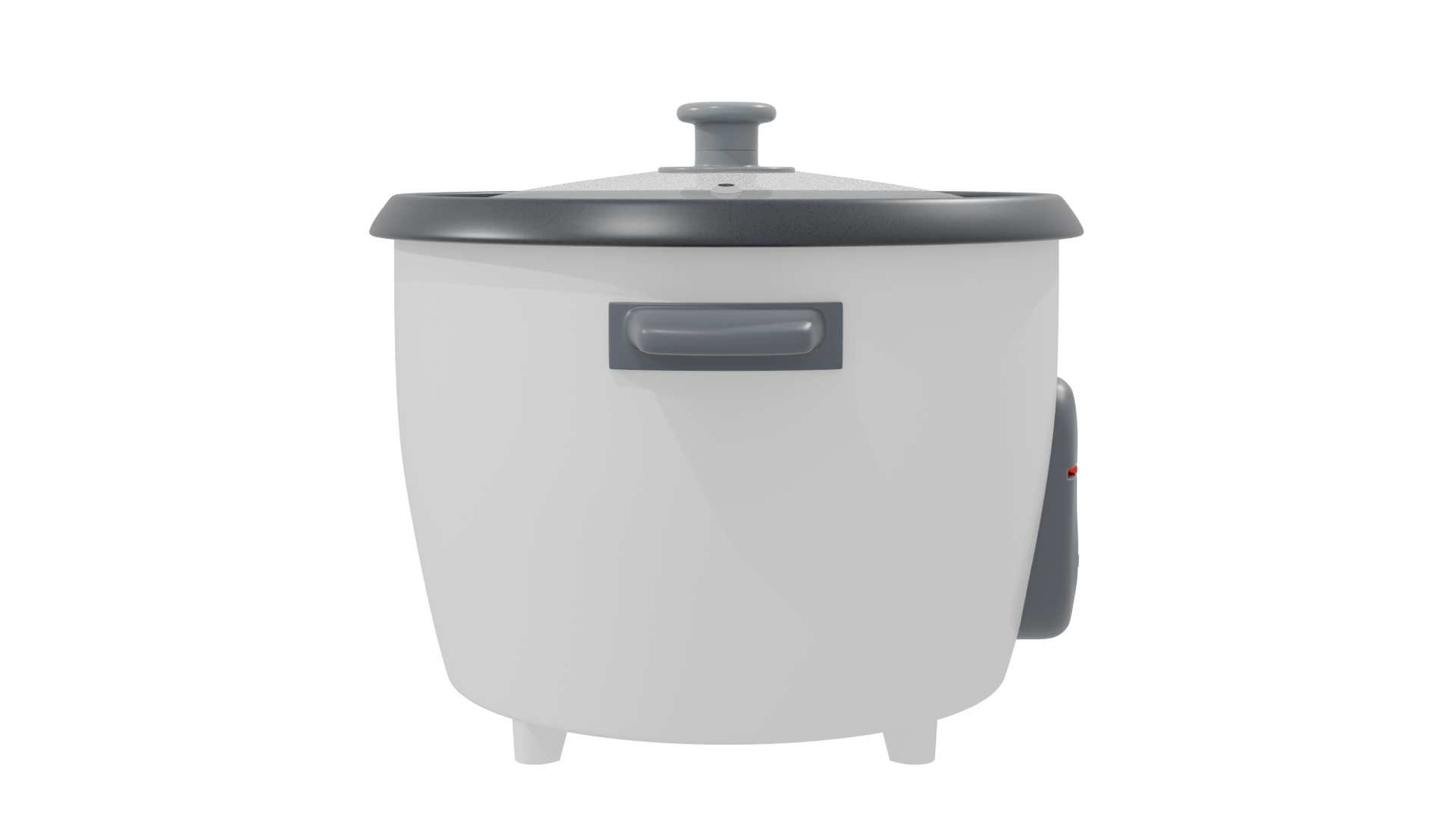 Stylish Electric Rice Cooker 3D - Professional 3D Model Render 8